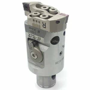 rough and finish compounded boring head